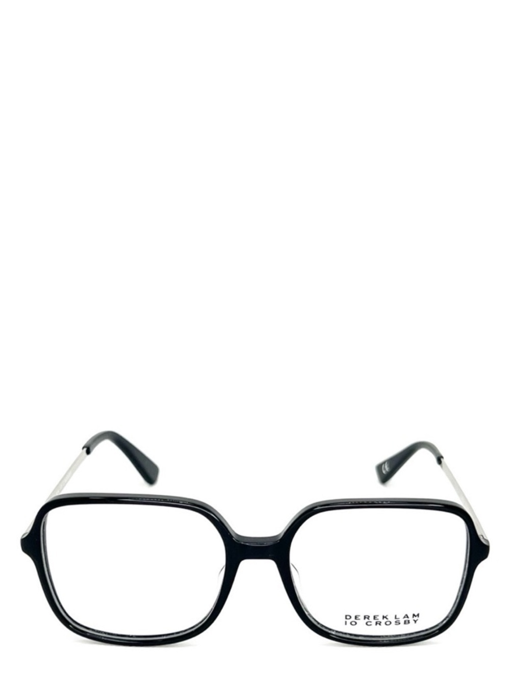 NEW Derek Lam 10 Crosby Noah Frames Black & Silver Glasses Full Rim Eyewear